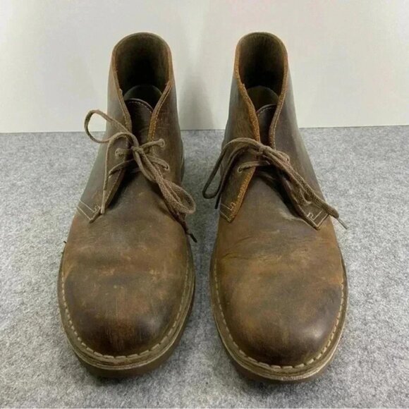 Clarks Original Desert Boot - Leather Lace Up Chuck Shoes Ankle Boot Men’s 10.5 - Picture 4 of 14